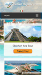 Mobile Screenshot of cancunairplanetours.com